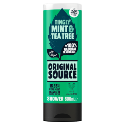 GEL DE DUCHA DE MENTA Y ÁRBOL DEL TÉ