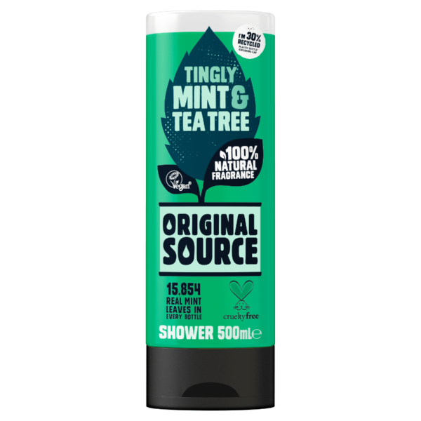 GEL DE DUCHA DE MENTA Y ÁRBOL DEL TÉ
